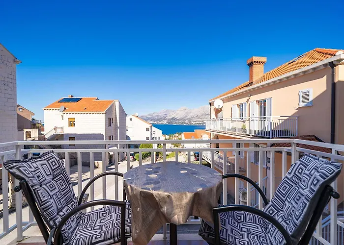 Appartement Senjo - One Bedroom With Balcony And Sea View 4 Adults 3 *