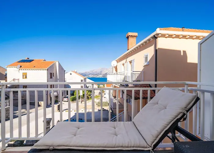 Appartement Senjo - One Bedroom With Balcony And Sea View 4 Adults 3 *